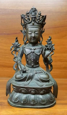 成化十年坐菩萨铜像