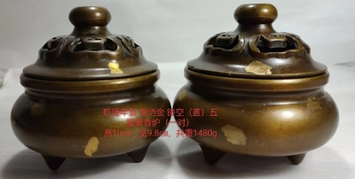 大清乾隆年制香薰炉