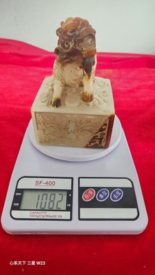 和田玉玉玺麒麟钮